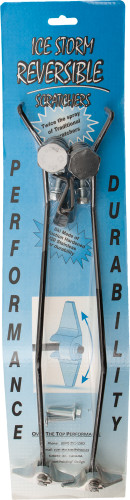 Ice Storm Reversible Scratchers - Rail Mounted