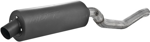 Single Slip-on System W/ 4.25" Sport Muffler Blk