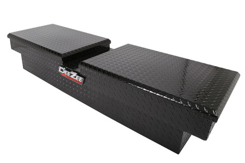 Dee Zee Universal Tool Box - Red Crossover - Double Black BT Full Size