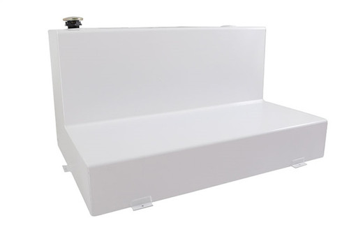 Dee Zee Universal Tanks - Auxiliary L-Shape White Steel