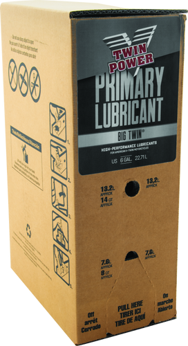 Twin Power Primary Lube - 6 Gallon Bag-In-Box