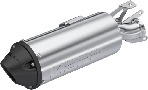Single Slip-on System W/ 5" Performance Muffler Blk Tip