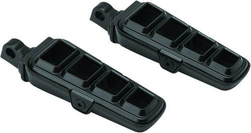 Kuryakyn Dillinger Pegs With Male Mount Adapter Satin Black