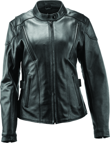 Kuryakyn Leather By River Road Race Leather Jacket Black Womens - 3XL