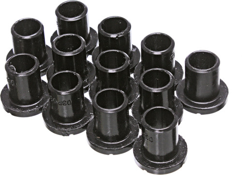 Control Arm Bushings Rear Black Pol