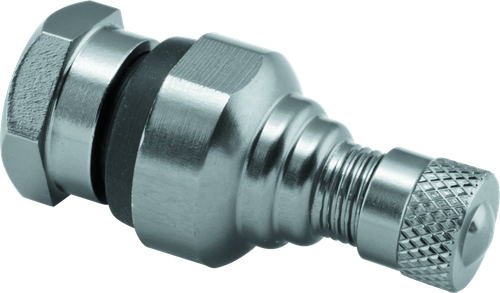 BikeMaster Valve Stem Aluminum 11.3mm Pair Titanium