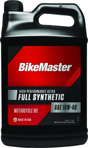 BikeMaster 10W40 Full Synthetic Oil - Gallon