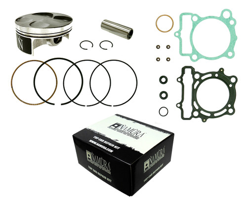 Top End Kit Frgd Chrm Comp Cyl 76.95/std 11:1 Kaw/suz