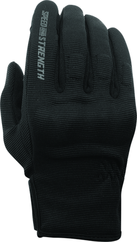 Speed and Strength Speed Society Gloves Black Womens - Small