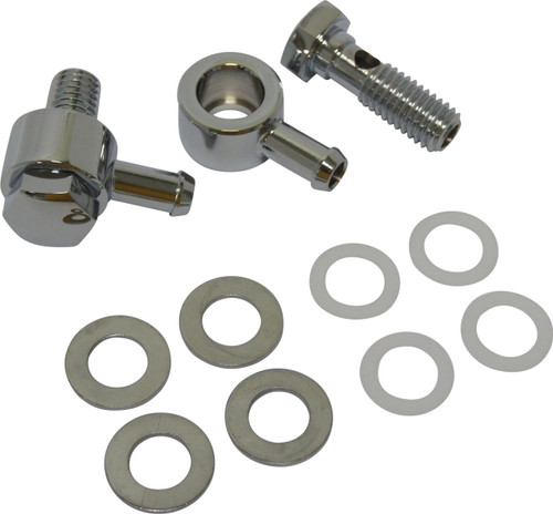 Breather Fittings W/ Bolts Evo Bigtwin, Xl