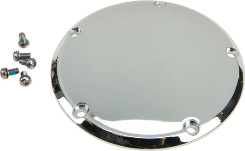 Smooth Derby Cover Chrome Big Twin 99-16