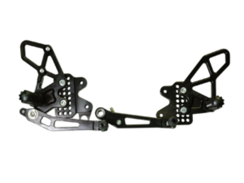 Vortex Racing 09-16 Suzuki GSX-R1000 Rear Set- Black