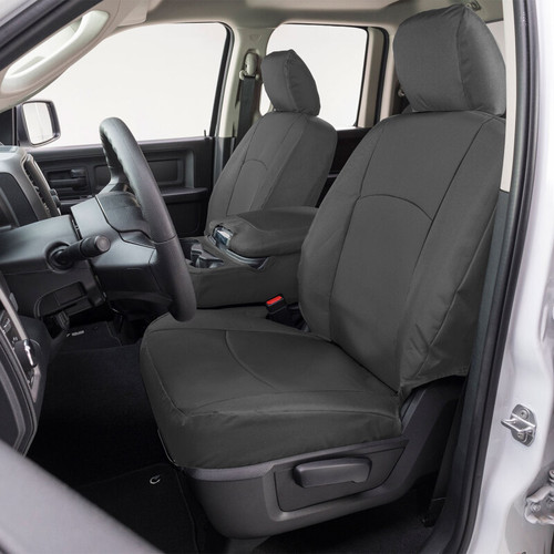 Covercraft 17-24 Nissan Armada Endura PrecisionFit Custom Second Row Seat Covers - Charcoal/Charcoal