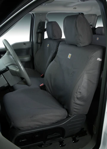 Covercraft 14-19 Toyota Highlander: Carhartt SeatSaver Custom Second Row Seat Covers - Gravel