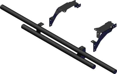 KFI 22+ Polaris Ranger XP 1000/Crew Double Tube Rear Bumper