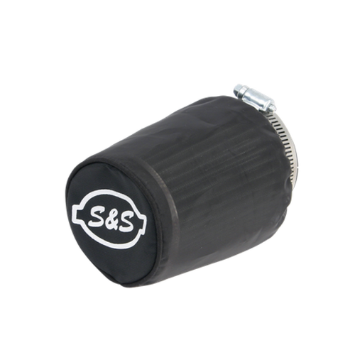 S&S Cycle Air Filter Cover For Tapered S&S Tuned Induction Filters - Black Nylon