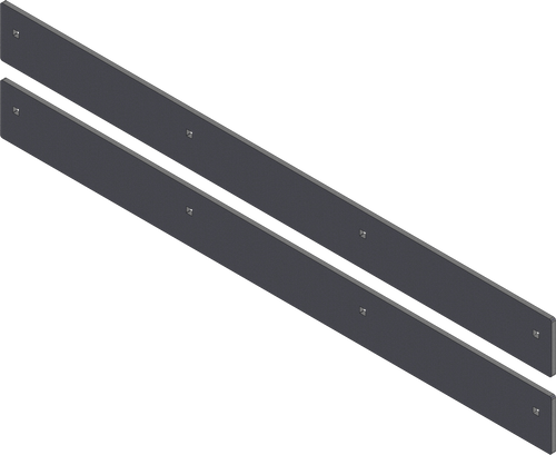 Wear Bar Wing Kit V-plow (2pc)
