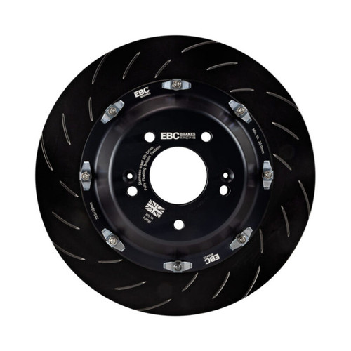 EBC Racing 13-19 Volkswagen GTI (MK7) 380mm Front BBK Replacement Discs Complete Assembly (Pair)