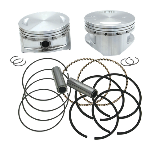 S&S Cycle 84-99 BT 4in Bore Forged Pistons - .030in