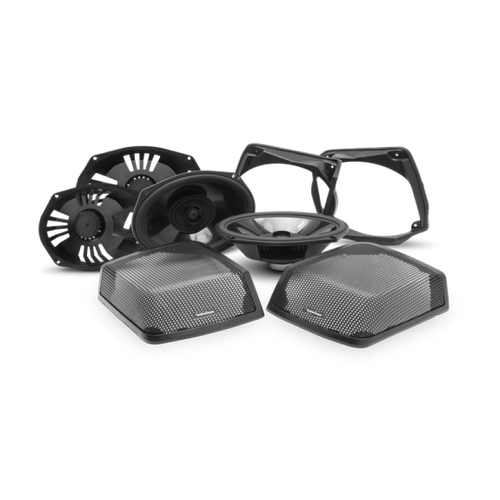 Rockford Fosgate 1998-2013+ Harley-Davidson Motorcycle Saddlebag Audio Kit