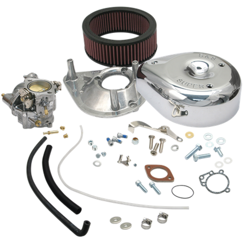 S&S Cycle 36-84 BT Models Super E Partial Carburetor Kit w/o Manifold & Mounting Hardware