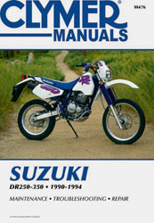 Repair Manual Suz Dr250-350