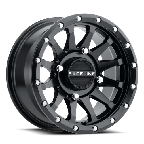 Raceline A95B Trophy 14x7in / 4x137 BP / 10mm Offset / 110.18mm Bore - Satin Black Wheel