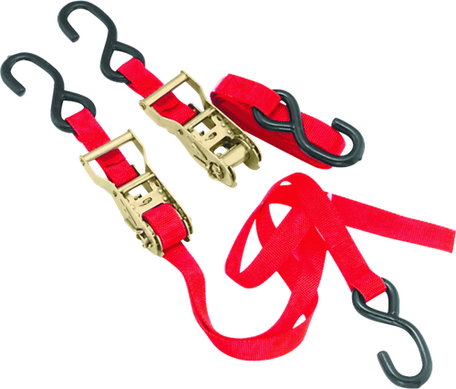 BikeMaster Tiedown 1in Rachet - Red
