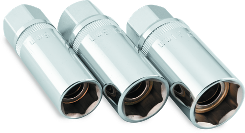 BikeMaster Sparkplug Socket Set Magnetic 16/18/22mm
