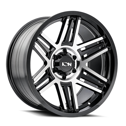 ION Type 147 17x9 / 6x135 BP / 0mm Offset / 87mm Hub Black/Machined Wheel