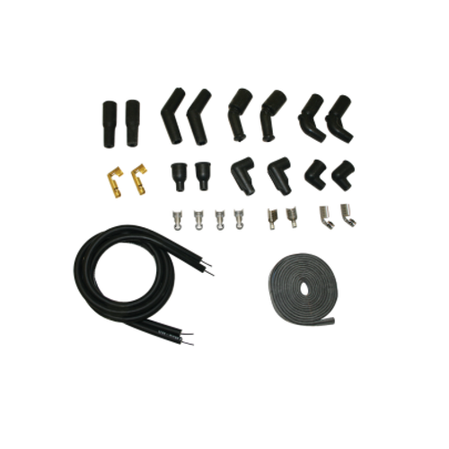 Moroso 78-15 Harley-Davidson Universal Kit Sleeved Ultra 40 Wire Set - Black