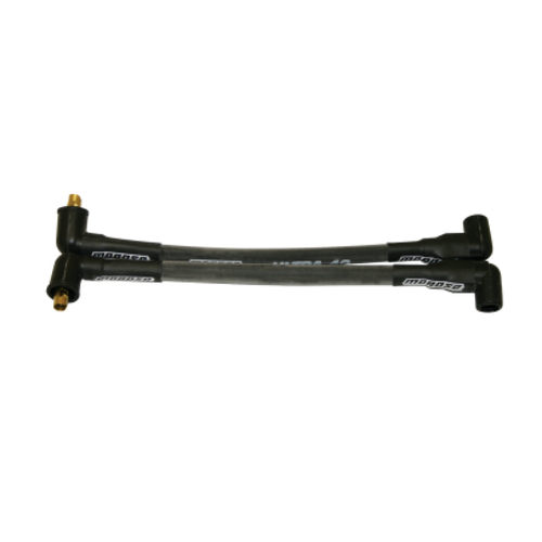 Moroso 82-99 Harley-Davidson FXR Sleeved Ultra 40 Wire Set - Black