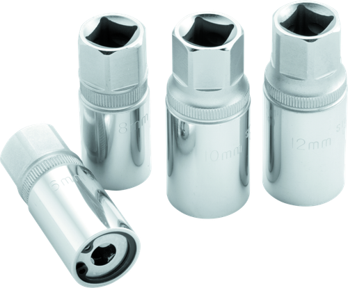 BikeMaster Stud Removal Sockets 6-12mm