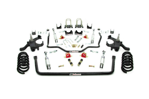 UMI Performance 73-87 GM C10 Handling and Lowering Kit Stage 2.5 4.5in F/6in R Viking Shocks - Black