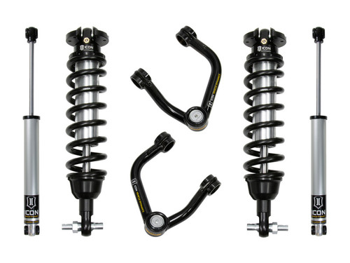 ICON 19-21 Ford Ranger 0-3.5in Stage 2 Suspension System w/ Tubular UCA Alum Knuckle