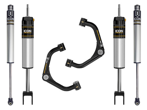 Icon 2020+ GM 2500HD/3500 0-2in Stage 1 Suspension System (Tubular)