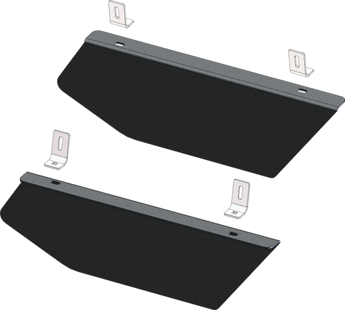 KFI 20-25 Honda Talon1000-4 Rear Lower Door Panel Kit Black