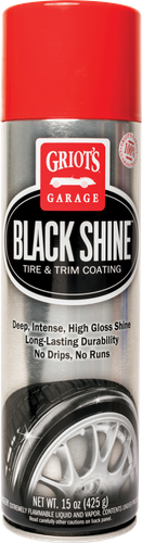 Griots Garage Black Shine Tire and Trim Coating - 15oz (Aerosol)