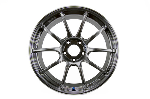 Advan RZII 17x9.0 +35 5x114.3 Racing Hyper Black Wheel