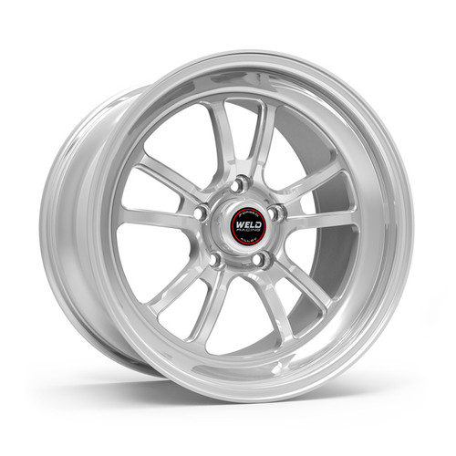 Weld S70 18x5 / 5x120mm BP / 2.1in. BS Polished Wheel (High Pad) - Non-Beadlock