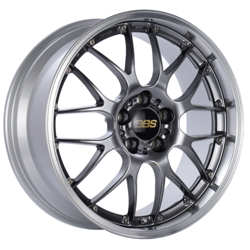 BBS RS-GT 18x8 5x130 ET50 CB71.6 Diamond Black Center Diamond Cut Lip Wheel