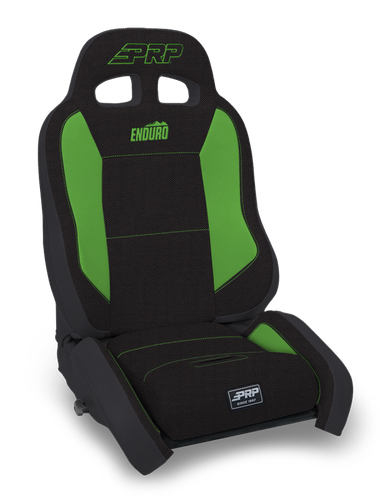 PRP EnduroCrawl Reclining Suspension Seat - Black/Green Tweed - Passenger