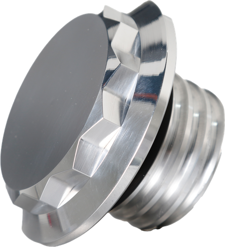 H/d Billet 12 Point Vented Polished Fuel Cap