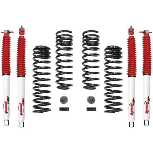 Rancho 07-17 Jeep Wrangler Front and Rear Suspension System - Master Part Number / One Box
