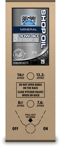 Shop Mineral Engine Oil 10w40 6gal Bib