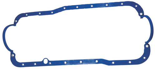 Moroso Ford 351W (Late Model Oil Pan) Oil Pan Gasket - One Piece - Reinforced Steel