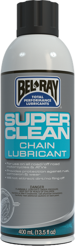 Super Clean Chain Lube 400ml (12/case  Sold Ea)
