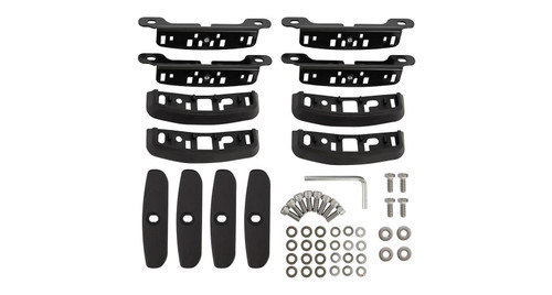 Rhino-Rack Flush & Raised Rail Side Mount RCP Base Kit - 4 pcs