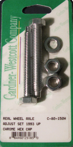 Rear Wheel Adjustment Bolts 93-07 Softail Models Rear