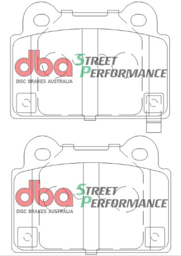 DBA 08-14 Mitsubishi EVO SP500 Rear Brake Pads
